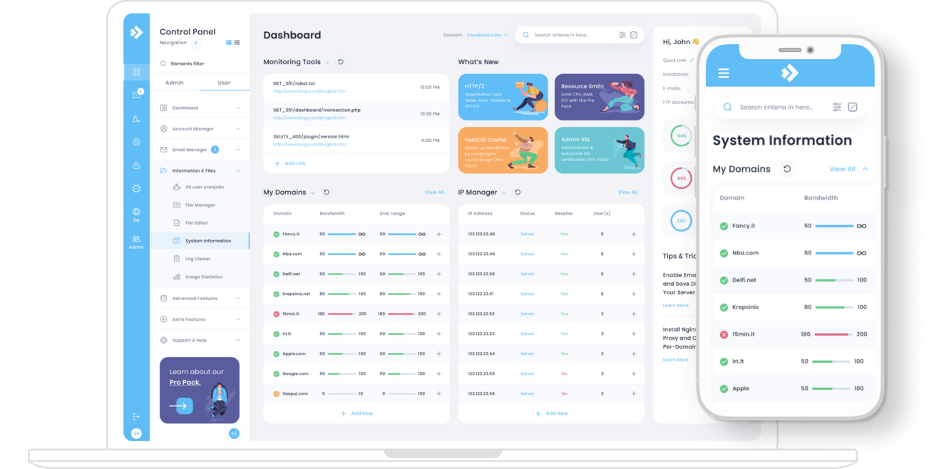 Crea un sito web efficace in modo rapido e semplice.
